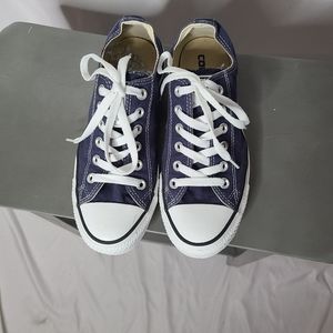 Converse low Women's blue canvas size 7